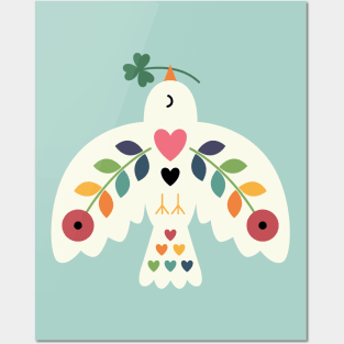 Luck Peace Love Posters and Art